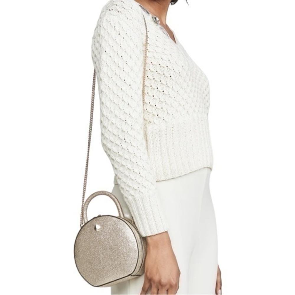 Kate Spade Andi Mini Glitter Canteen Bag